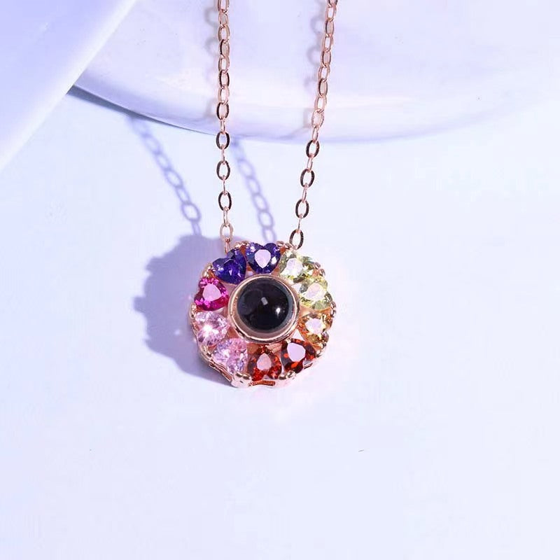 colorful projection new pendants