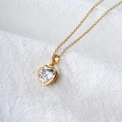 Three-Stone Swirl Pendant Necklace