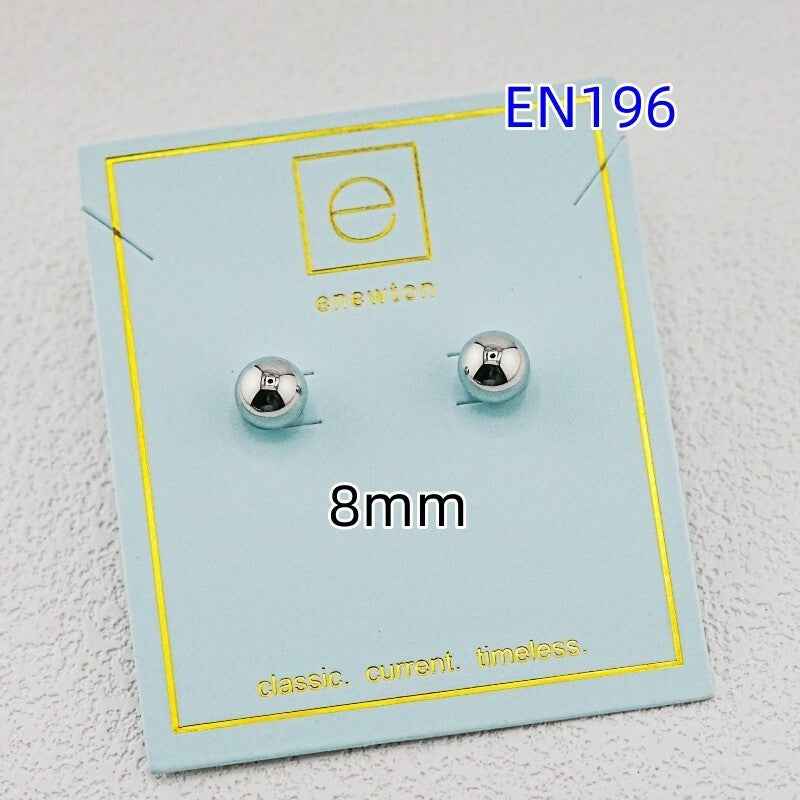 enewton Gold Bean and Silver Bean Earrings