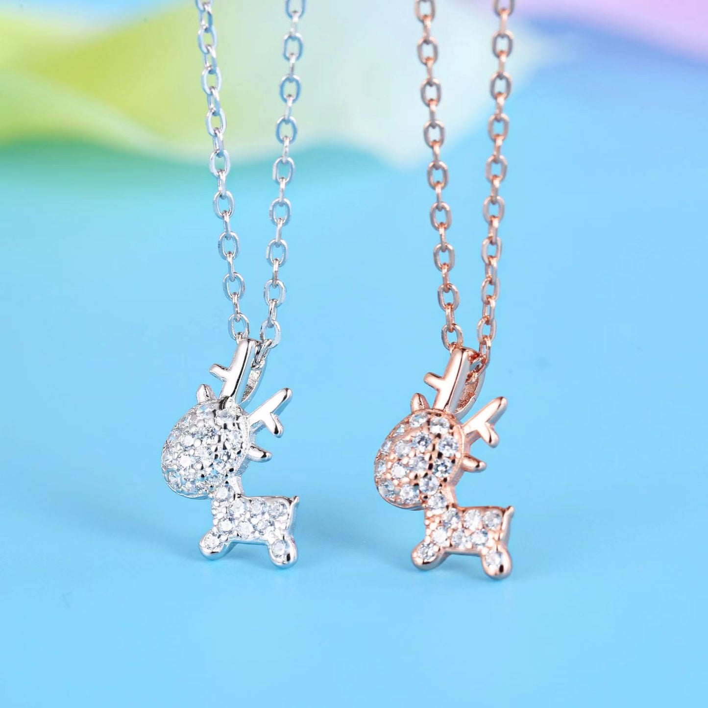 deer necklace for girlfriend