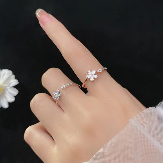 Dazzling Flowers ring
