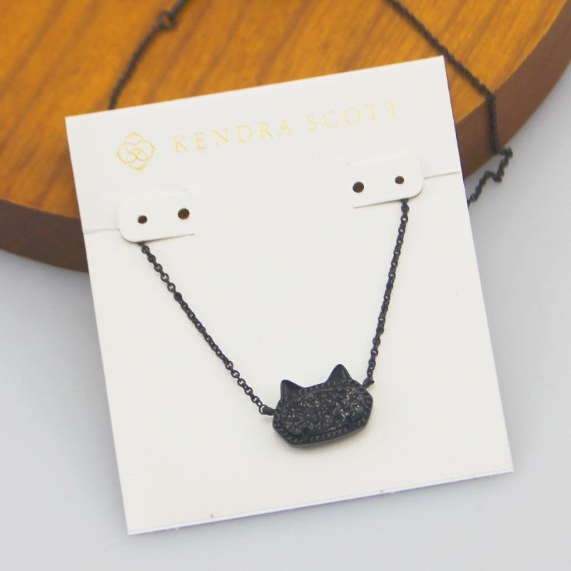 Kendra Scott Preppy cat ears Pendant Necklace