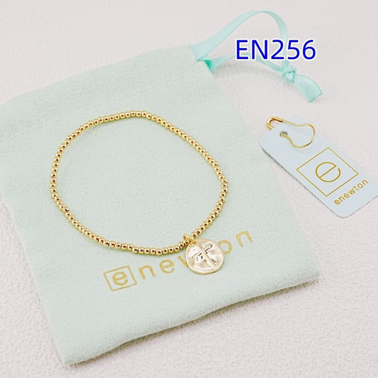 enewton Beaded Disc and Cross Pendant Bracelet