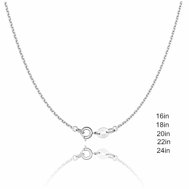 Upgraded Spring-Ring Clasp - Thin & Sturdy - Italian  chain