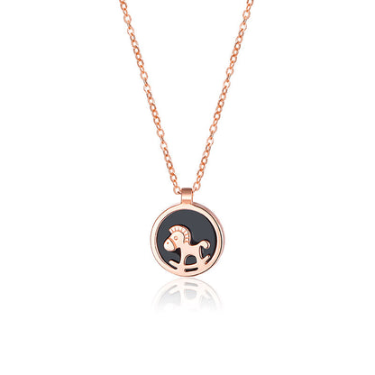 rocking horse pendant - JIMMY JEWELLRY