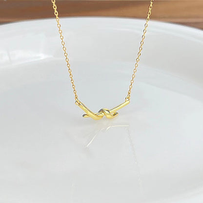 knot chain necklace