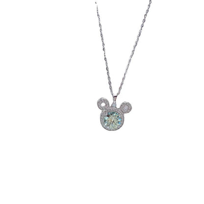 diamond miffy necklace