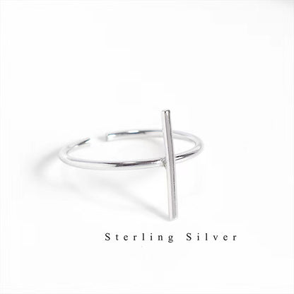 bar ring for women