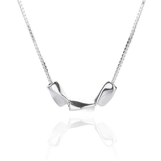 Sculpted Bead Chain Necklace

