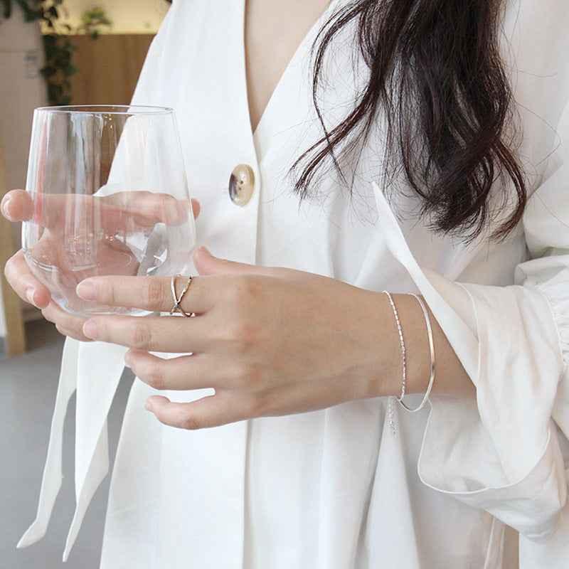 Crisscross Open Band Ring