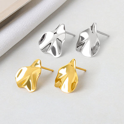 Organic Shape Studs


