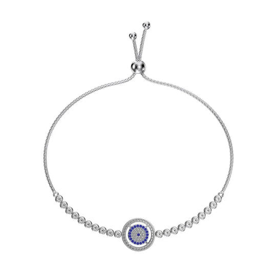 Sliding Clasp Eye Bracelet