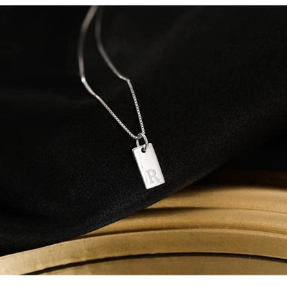 fashion letter necklace