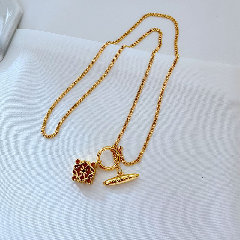 Minimalist Loewe Anagram Jewelry

