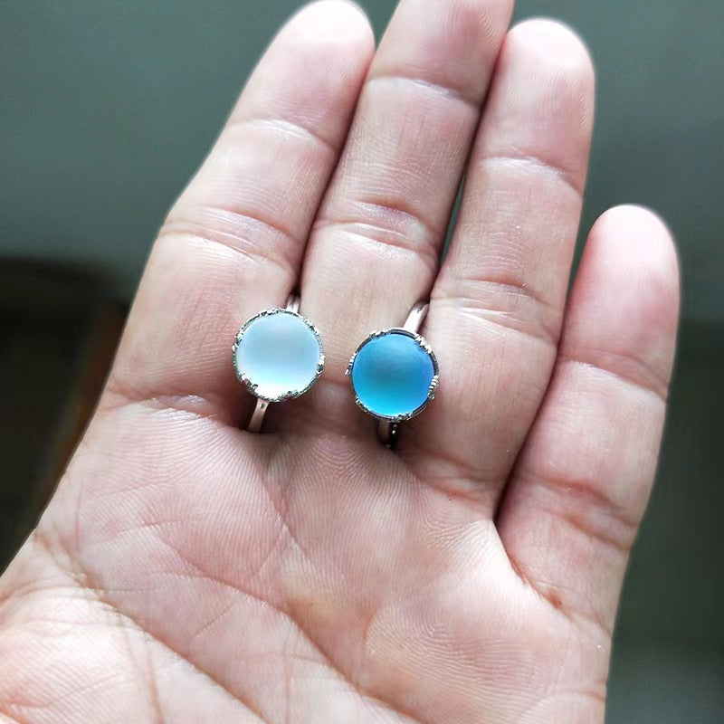 moon stone rings