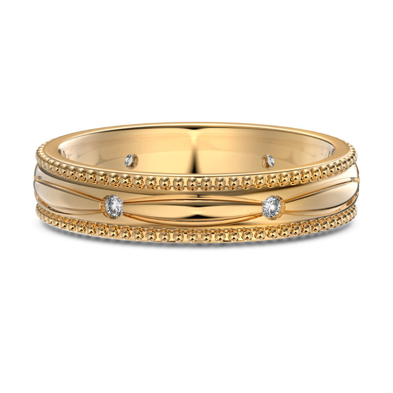 Luxurious Couple Lover Jewelry Rings