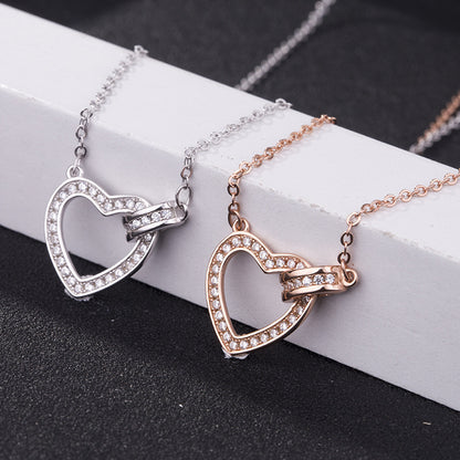 heart ring necklace