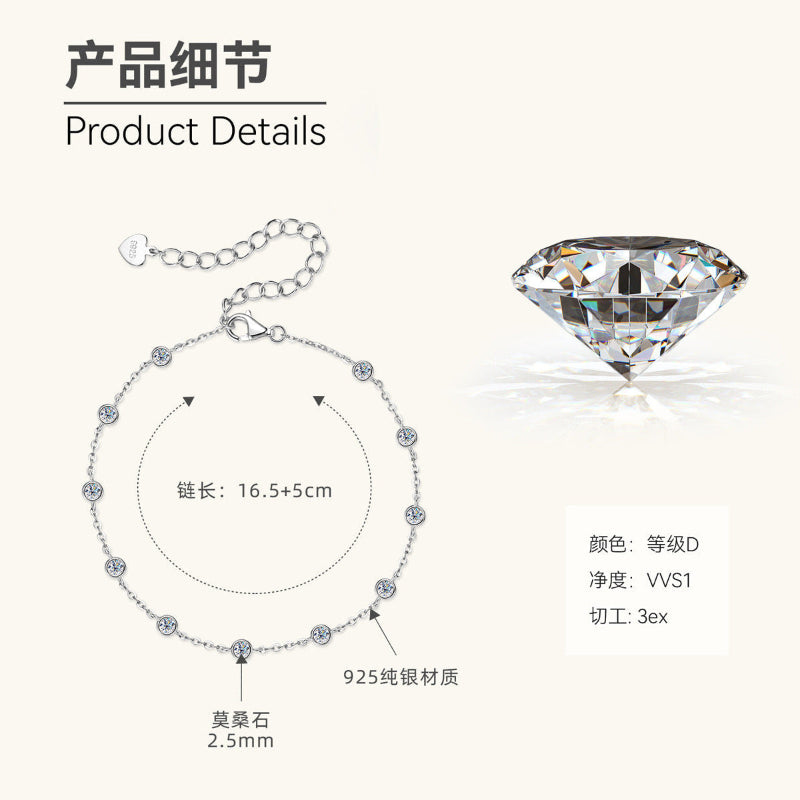 Versatile Everyday Elegant Station Bracelet

