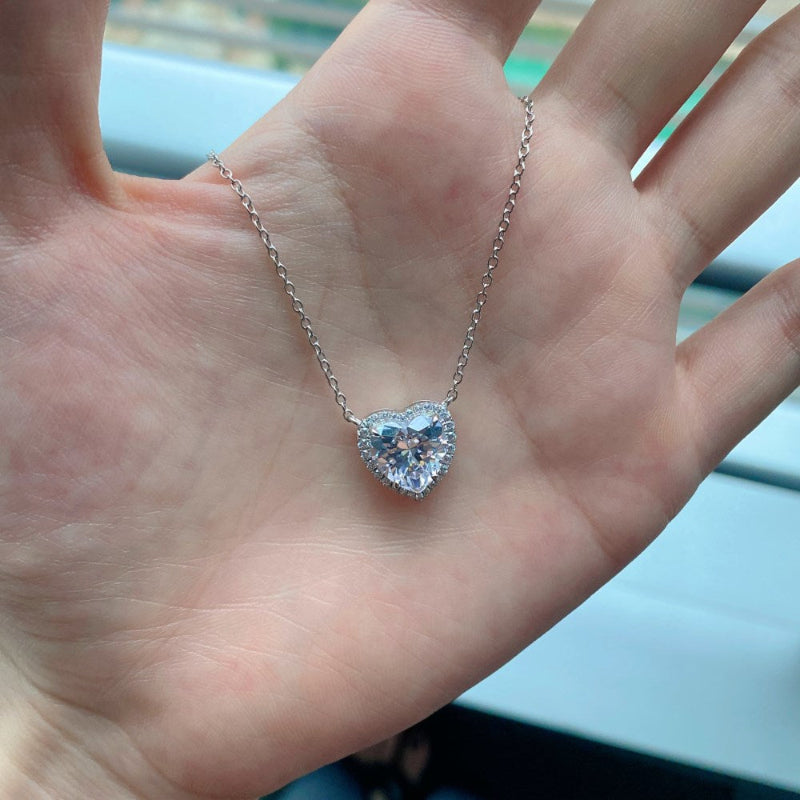 Eye-catching Silver Heart Sparkle

