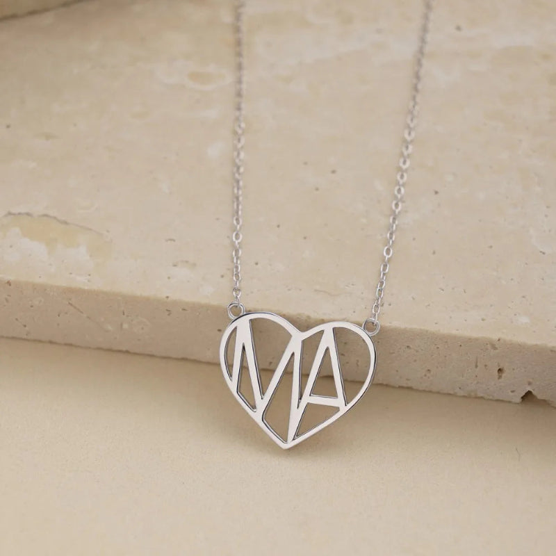 Caring Mommy Heart Necklaces
