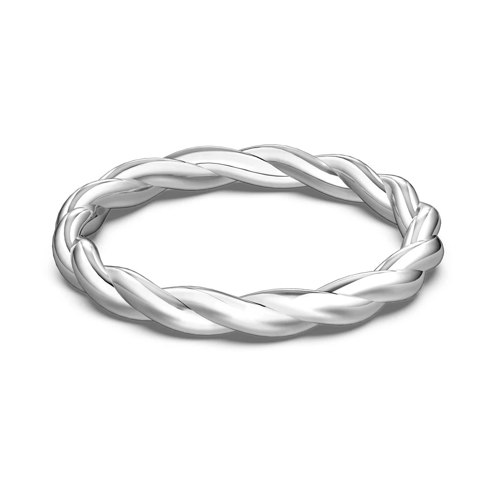 Boho Twisted Rope Ring