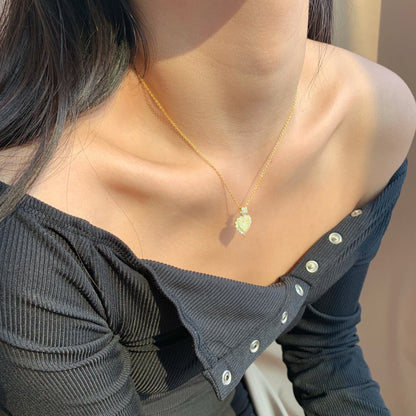 Luxurious Look Heart Necklace