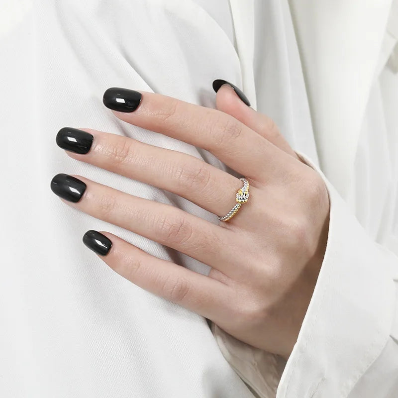 Nautical Knot Ring

