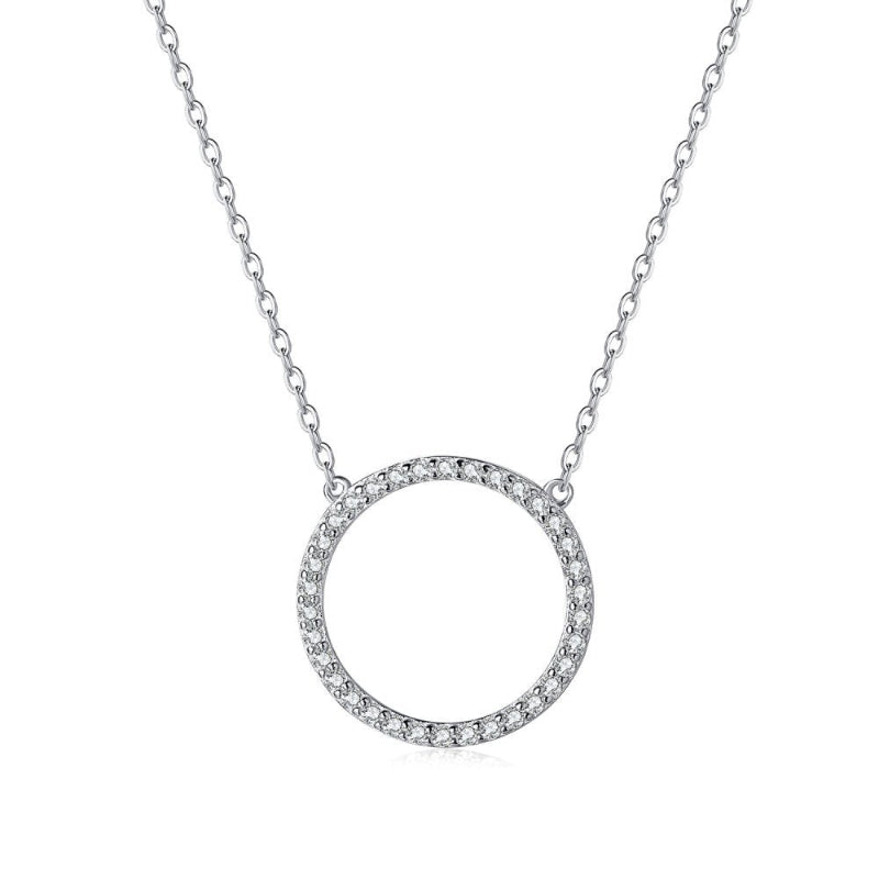 Dainty Diamond Circle Jewelry
