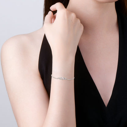 Golden Infinity Slider Bracelet

