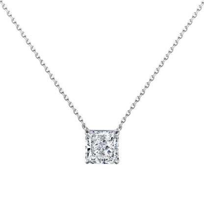 Sparkling Square Zirconia Pendant