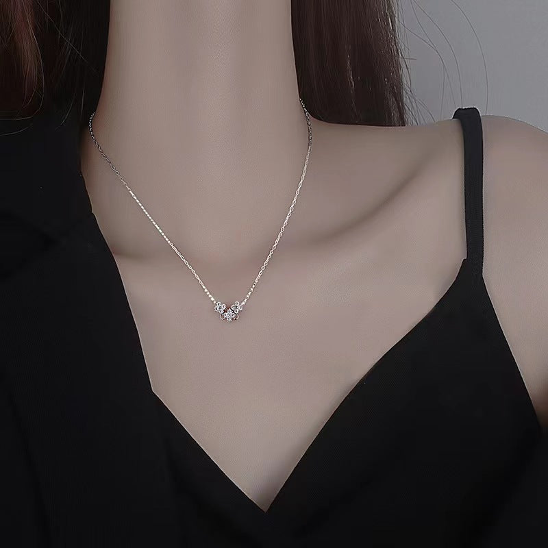 diamond heart necklace