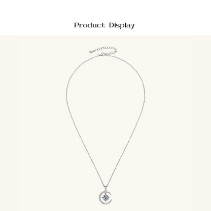 Dreamy Moon & Star Moissanite Jewelry

