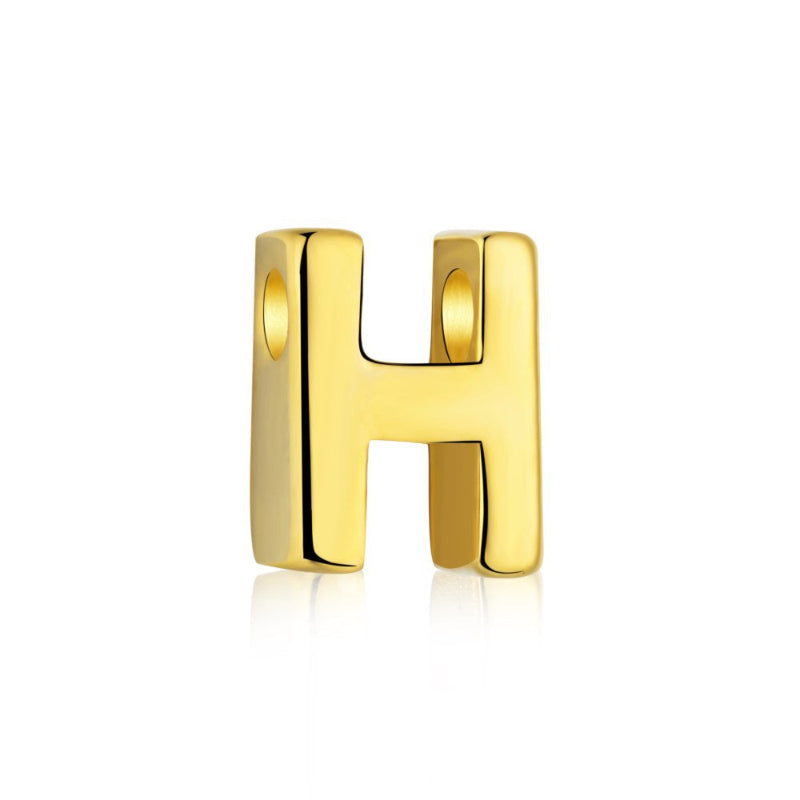 dainty alphabet necklace