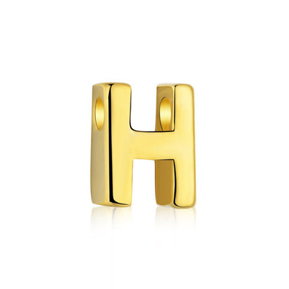 dainty alphabet necklace