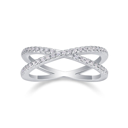 Glamorous X-Factor Moissanite Ring

