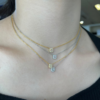 Modern Cubic Zirconia Necklaces