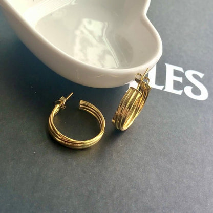 Everyday Gold Hoops

