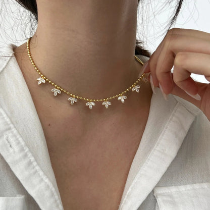 Chain Leaf Necklace