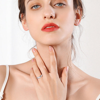 Sophisticated Gold Tone Baguette Accent Ring

