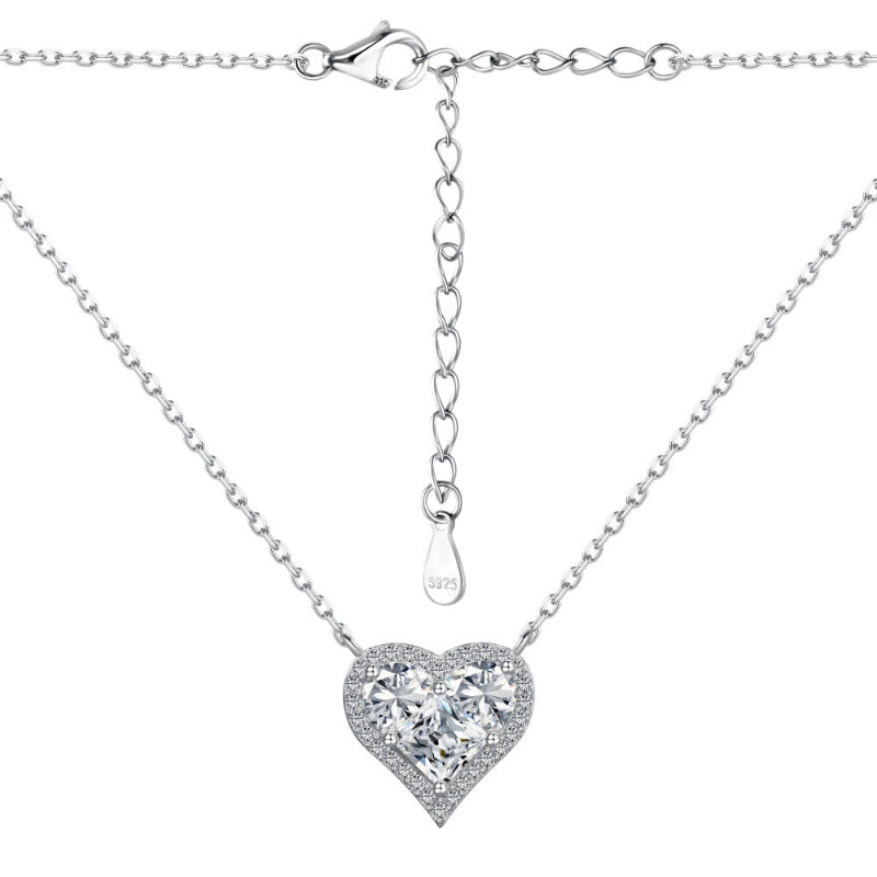 Crystal Heart Shaped Necklace

