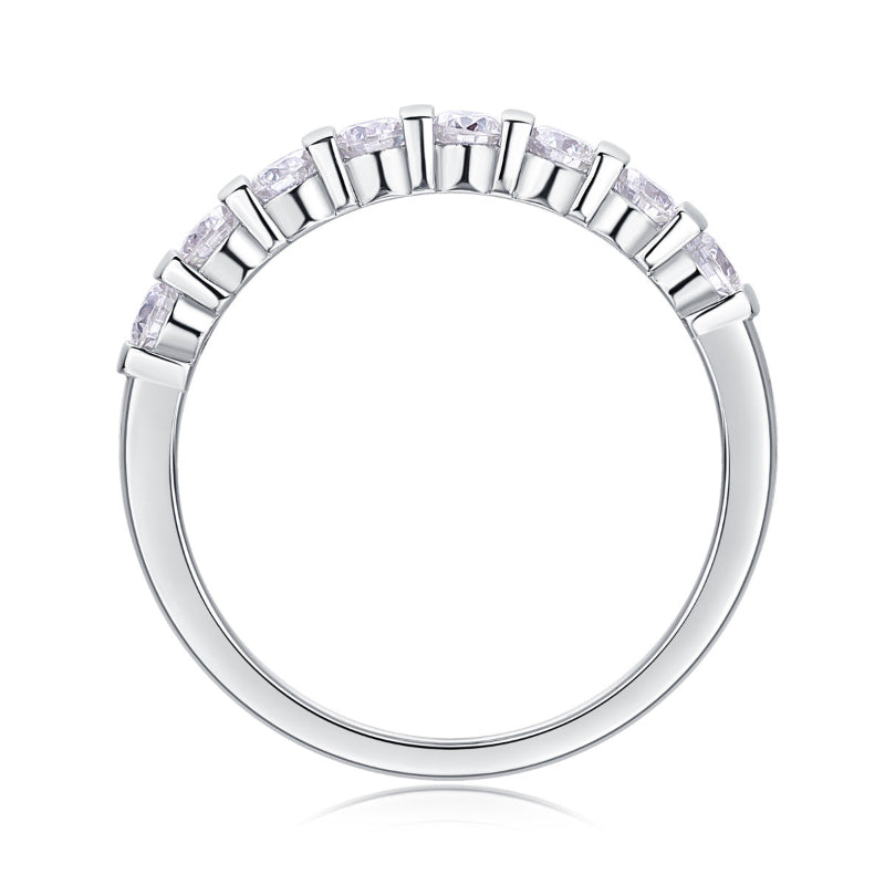 Dainty Moissanite Accented Ring


