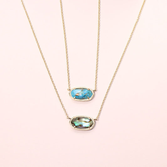 preppy kendra scott necklace