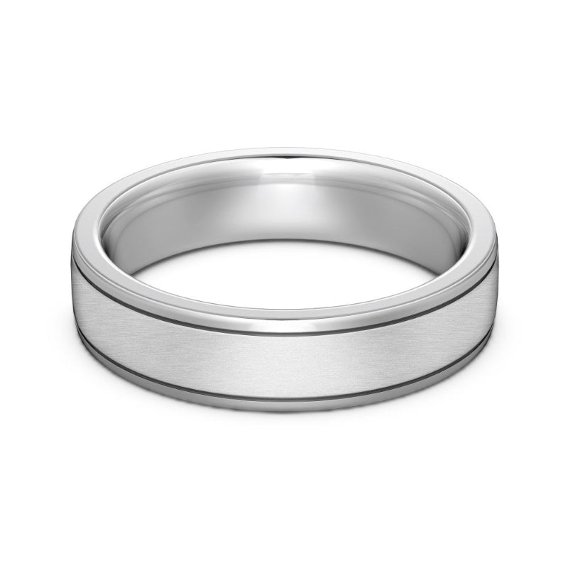 Classic Silver Couple Lover Rings
