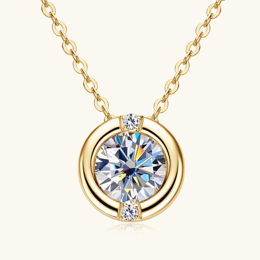 Round Brilliant Solitaire Pendant