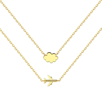 Traveler's Dream Double Chain Necklace

