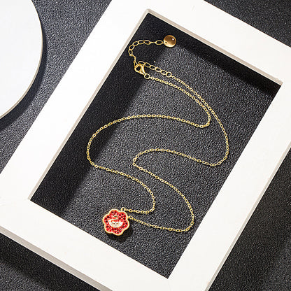 swarovski crystal swan necklace