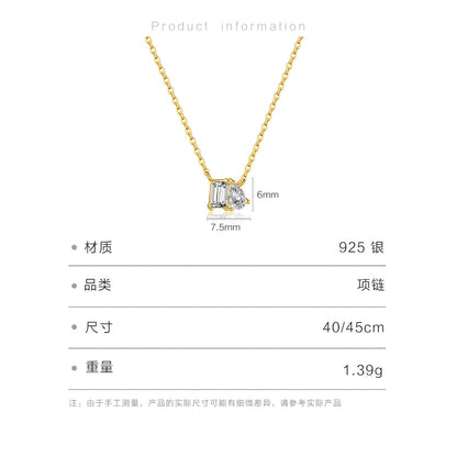 Delicate Mixed Shape Pendant

