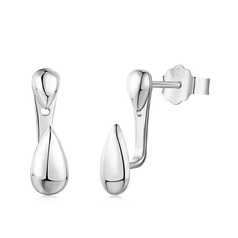 Elegant Double Drop Earrings


