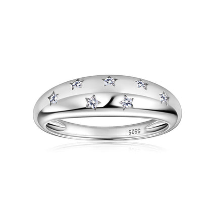 Elegant 6.2mm Wide Gold Band

