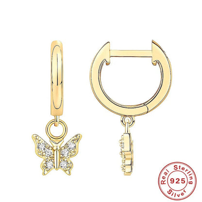 ear cuff silver earrings